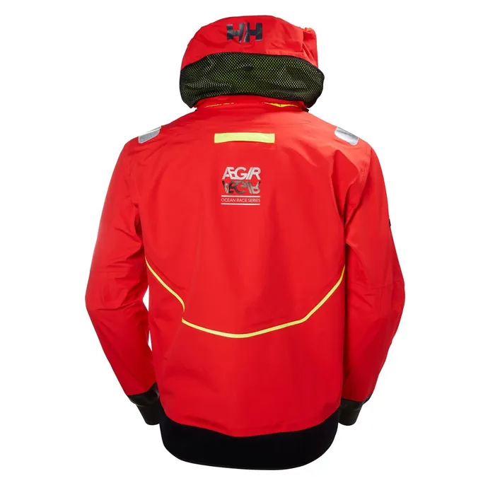 Sailing Jackets Men Helly Hansen AEGIR RACE SMOCK 222 Alert Red