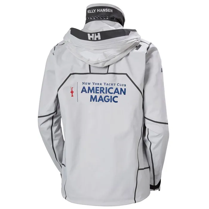 Sailing Jackets Women Helly Hansen W HP FOIL PRO JACKET 856 Am Sup Grey