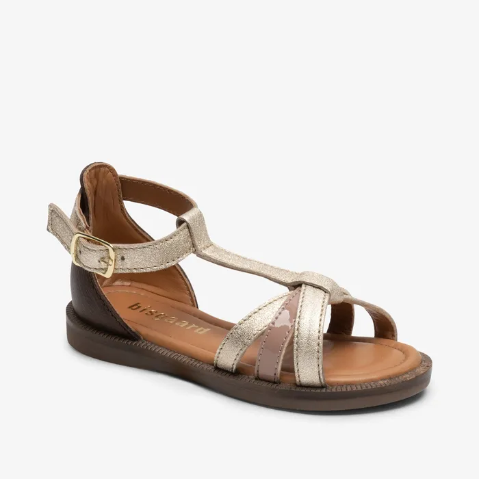 Sandals adele gold Gold bisgaardshoes KIDS