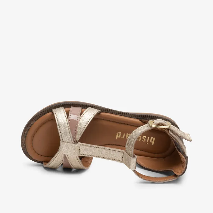 Sandals adele gold Gold bisgaardshoes KIDS