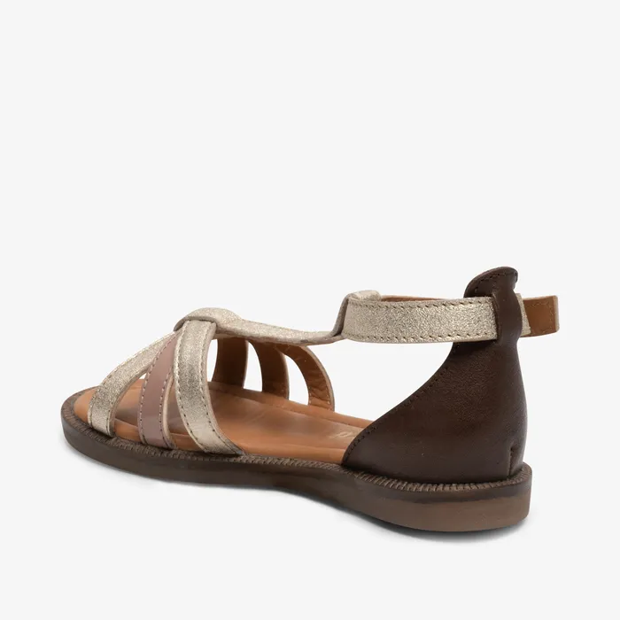 Sandals adele gold Gold bisgaardshoes KIDS