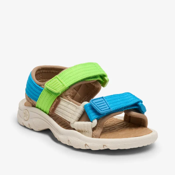 Sandals KIDS nico bright green Green bisgaardshoes