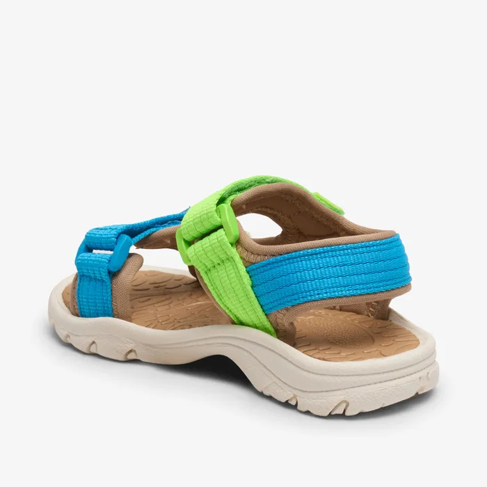 Sandals KIDS nico bright green Green bisgaardshoes