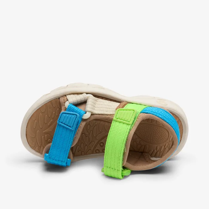 Sandals KIDS nico bright green Green bisgaardshoes