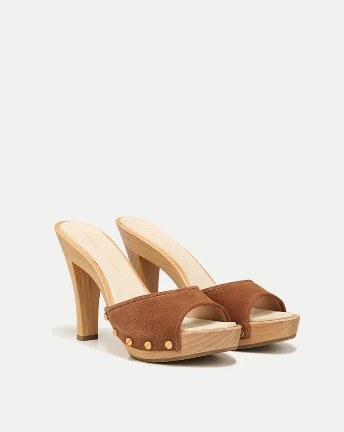Sandals Shop Veronica Beard Layne Platform Sandal Hazelwood
