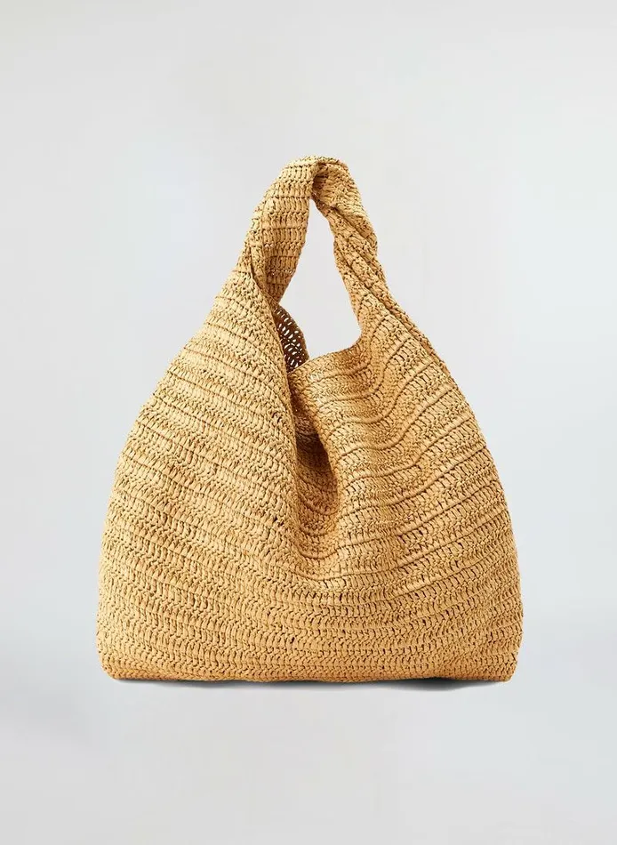 Sets Women ALC Gia Raffia Bag Desert Palm
