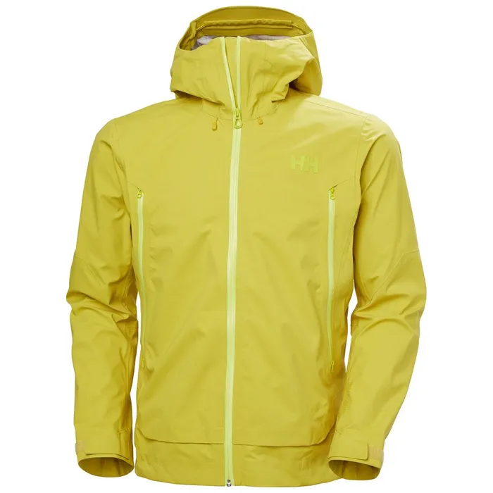 Shell Jackets Men Helly Hansen VERGLAS INFINITY SHELL JACKET 426 Warm Olive