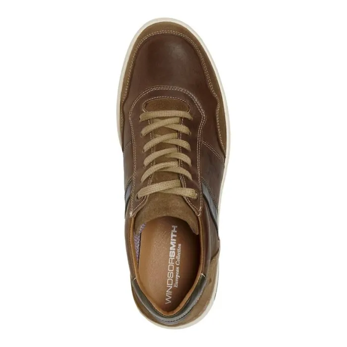 Shoes Men Windsor Smith TATE KHAKI LEATHER SHOES Shoes Men Windsor Smith TATE KHAKI LEATHER SHOES