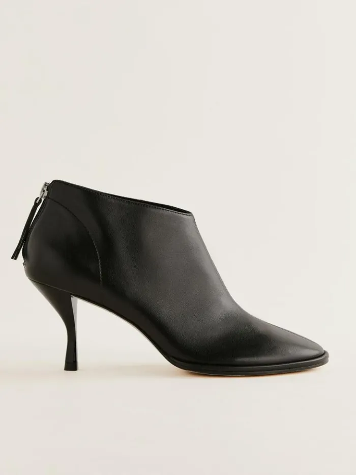 Shoes The Reformation Gretel Ankle Boot Black Leather