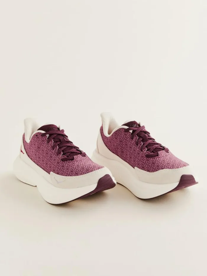 Shoes The Reformation HOKA X Reformation Mach 6 LS Monogram Syrah Savvy Red