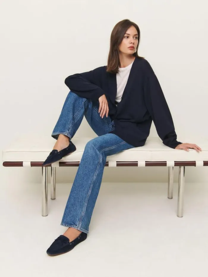 Shoes The Reformation Kyla Loafer After Hours Suede