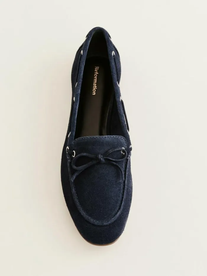 Shoes The Reformation Kyla Loafer After Hours Suede