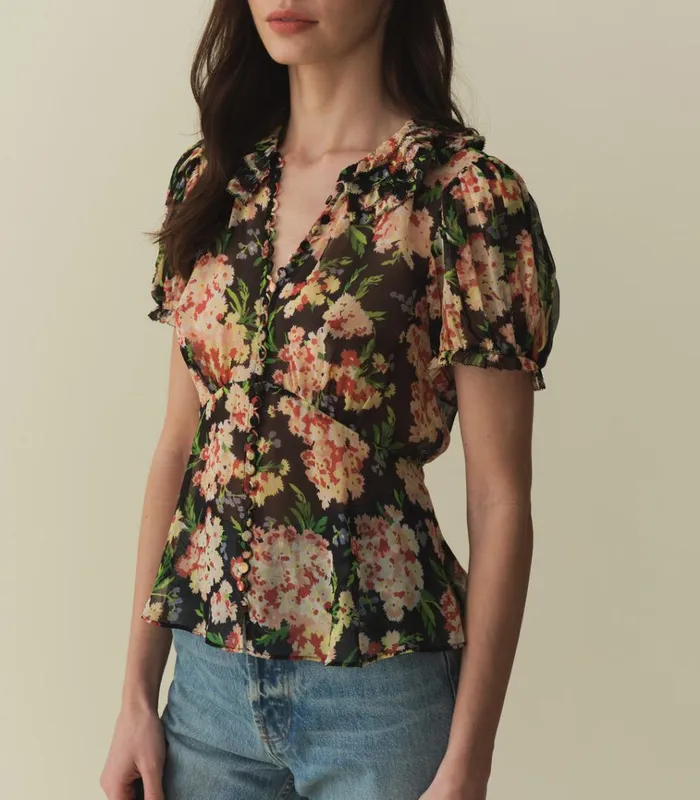 Shop ALONA TOP Meadow Mirage DEN Tops
