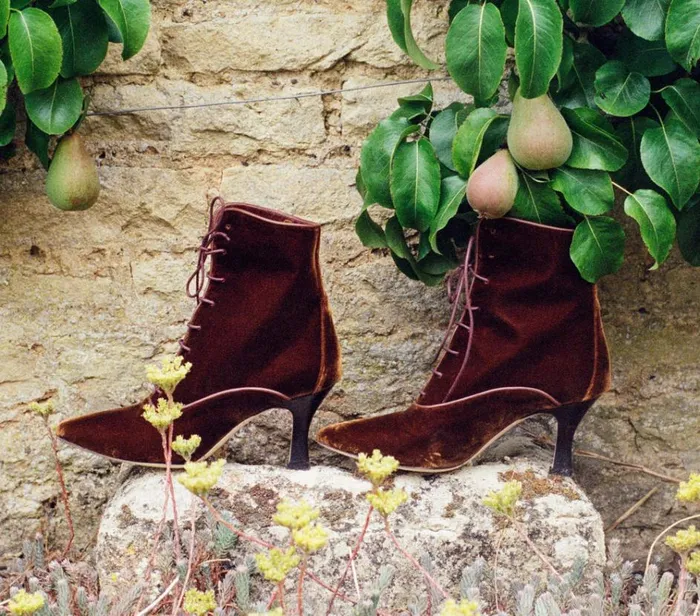 Shop DASHA BOOT Hickory Velvet DEN Footwear