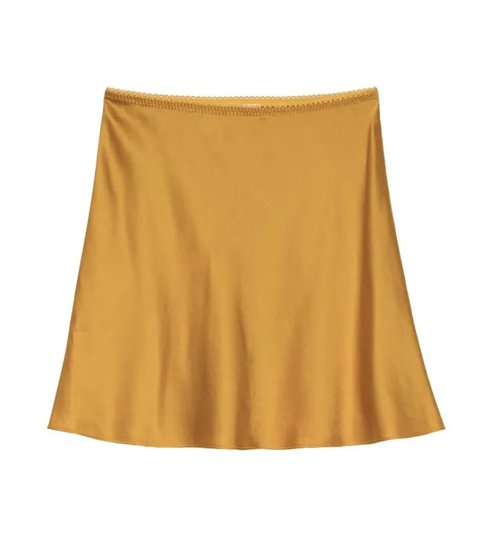 Shop GIULIETTA SKIRT Goldenrod DEN Skirts