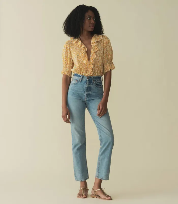 Shop HENRI TOP Clementine Daisy Fields DEN Tops