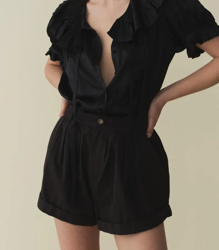 Shop KELELA TOP Black DEN Tops