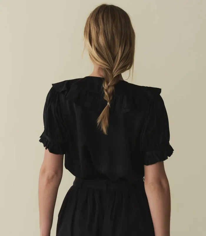 Shop KELELA TOP Black DEN Tops