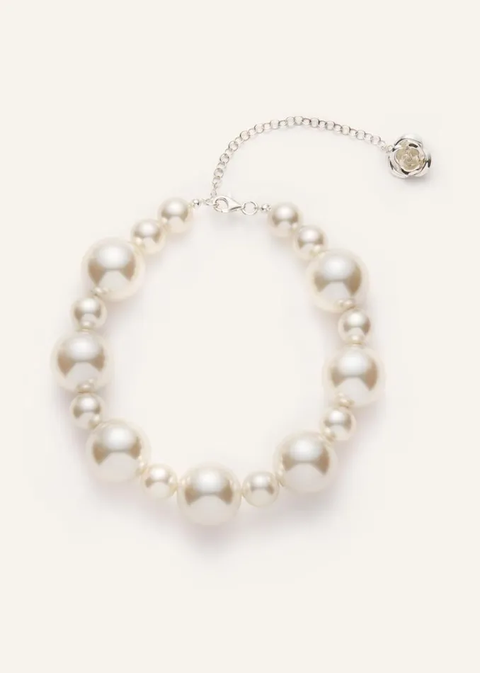 Shop Magda Butrym Jewelry Chunky Assorted Pearl Necklace