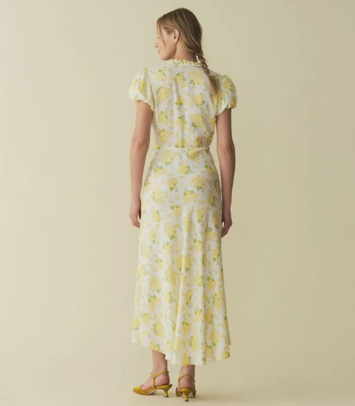 Shop ORIANNA DRESS Salt May Bell Floral DEN Dresses