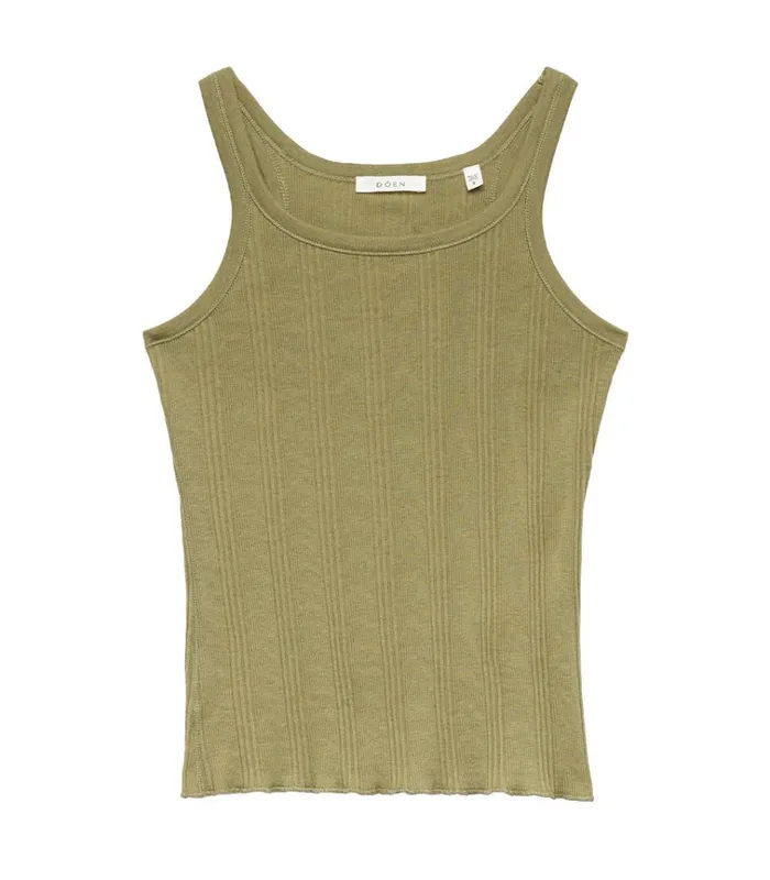 Shop SEINE CASHMERE BLEND TANK Pasture DEN Tees