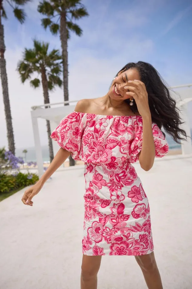 SHOP Trina Turk MIDI DRESSES TATIANA DRESS
