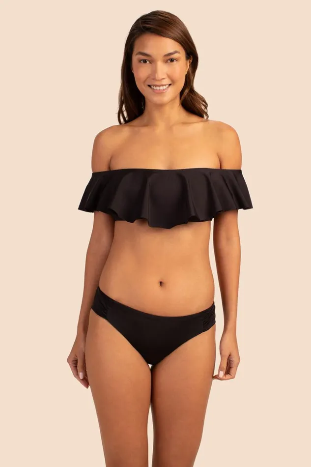 SHOP Trina Turk SWIM TOPS MONACO SOLIDS OFF THE SHOULDER BANDEAU