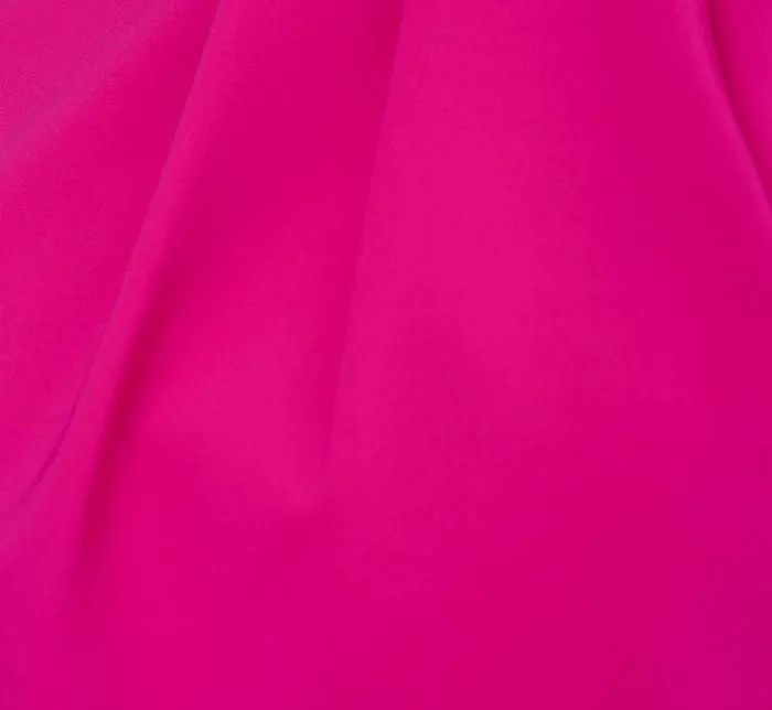 Short Dresses Womens Adrianna Papell Feather Trimmed Crepe Short Cocktail Trapeze Halter Dress In Pink Flame