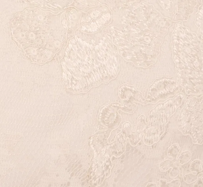 Short Dresses Womens Adrianna Papell Sleeveless Floral Lace Dress With Feather Trim In Ivory