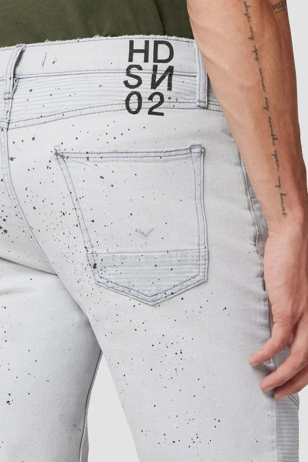 Shorts Men Hudson Jeans Blinder Biker V2 Short Confetti Shorts Men Hudson Jeans Blinder Biker V2 Short Confetti