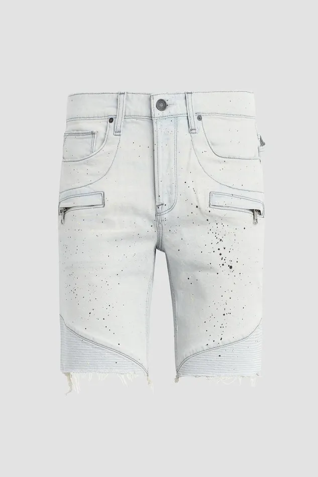 Shorts Men Hudson Jeans Blinder Biker V2 Short Confetti Shorts Men Hudson Jeans Blinder Biker V2 Short Confetti