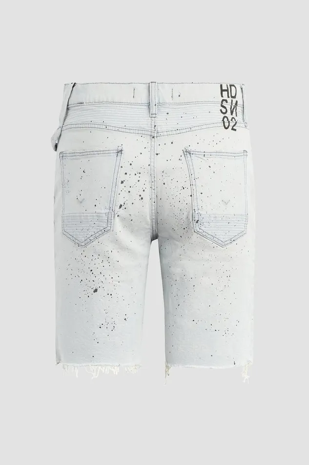 Shorts Men Hudson Jeans Blinder Biker V2 Short Confetti Shorts Men Hudson Jeans Blinder Biker V2 Short Confetti