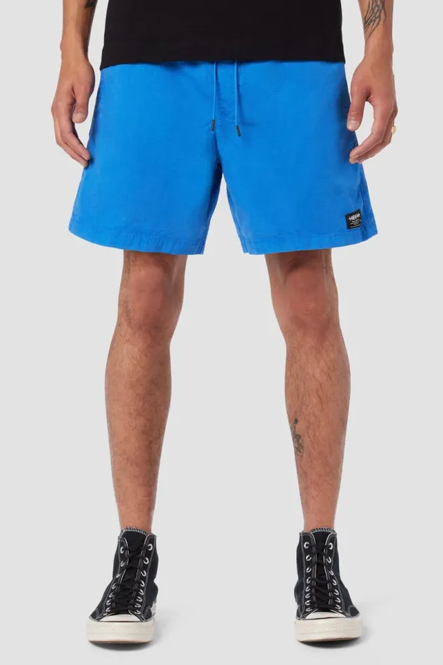 Shorts Men Hudson Jeans Racer Short Ripstop Blue