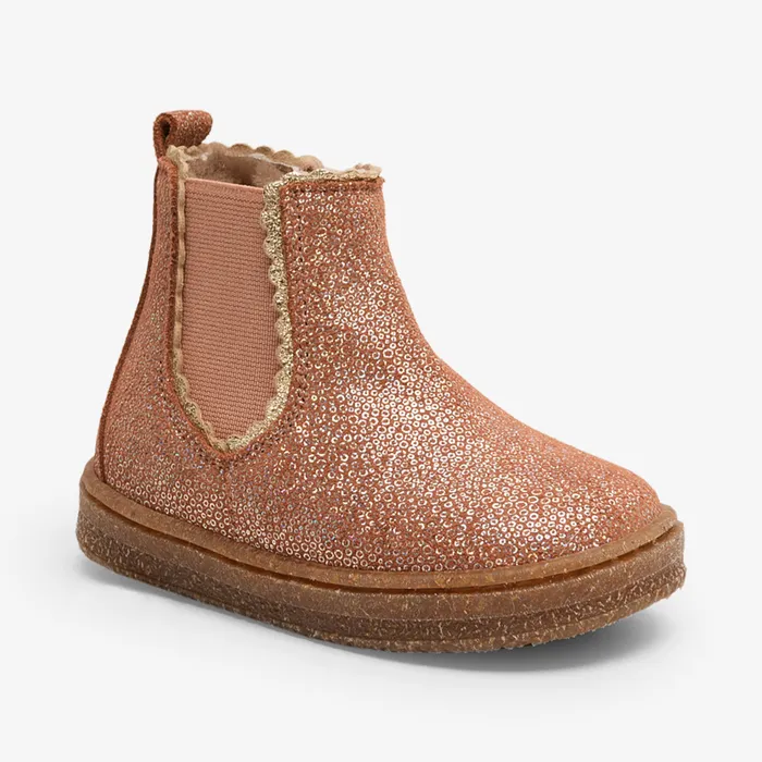 siggi lamb sparkly rose Rose KIDS Boots bisgaardshoes
