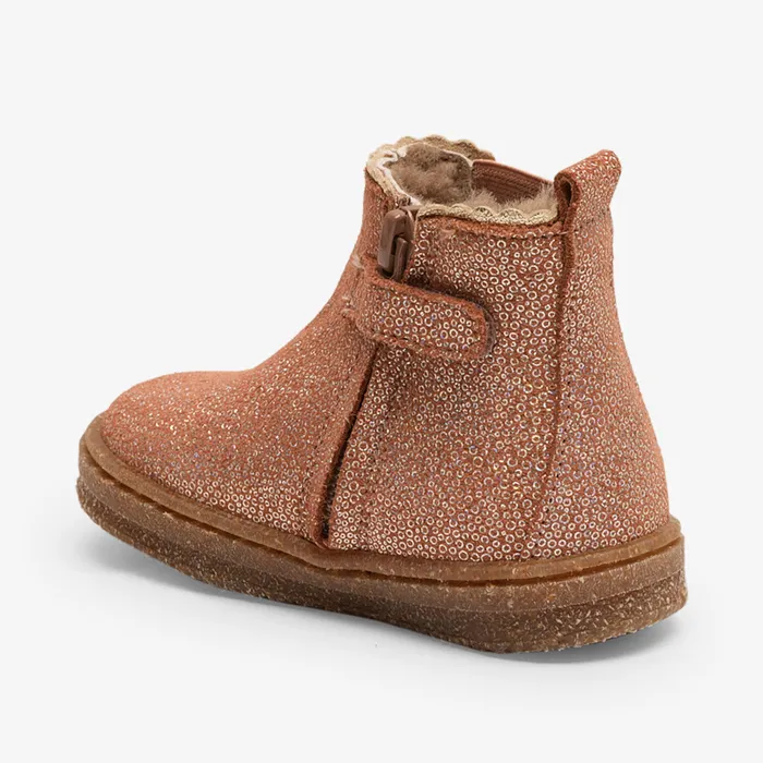 siggi lamb sparkly rose Rose KIDS Boots bisgaardshoes