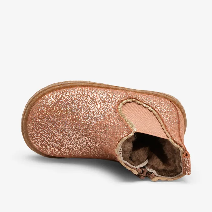 siggi lamb sparkly rose Rose KIDS Boots bisgaardshoes