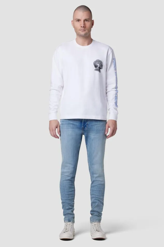 Skinny Men Hudson Jeans Zack Skinny Jean Faded Blue Skinny Men Hudson Jeans Zack Skinny Jean Faded Blue
