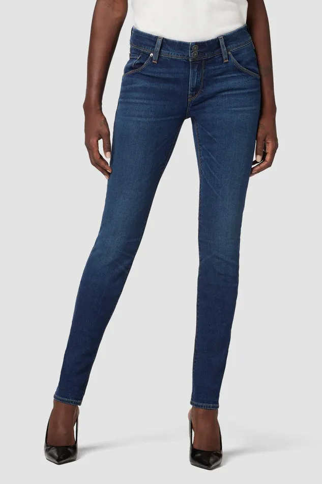 Skinny Women Hudson Jeans Collin MidRise Skinny Jean Obscurity