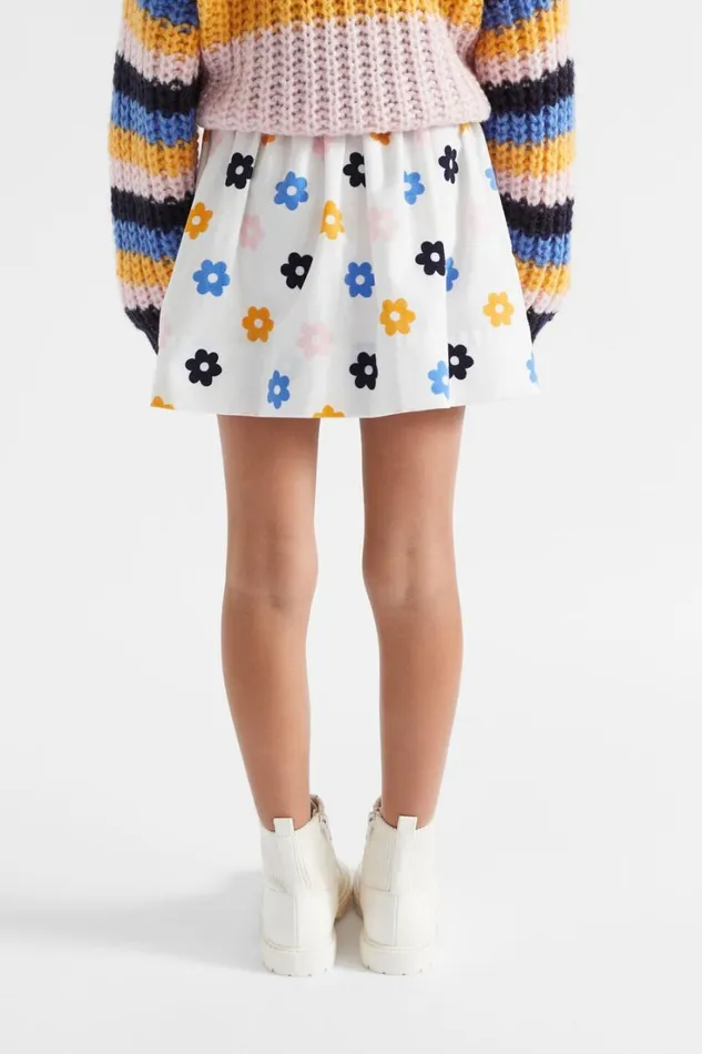 Skirts Girl Seed Heritage Daisy Cord Skirt Canvas