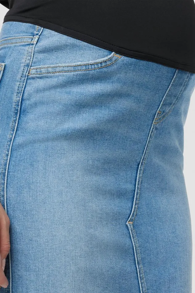 Skirts Women Hudson Jeans Maternity Reconstructed Skirt Off Season Skirts Women Hudson Jeans Maternity Reconstructed Skirt Off Season