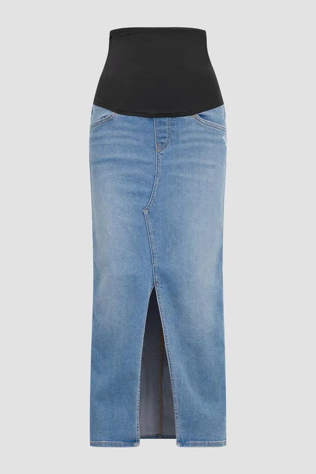 Skirts Women Hudson Jeans Maternity Reconstructed Skirt Off Season Skirts Women Hudson Jeans Maternity Reconstructed Skirt Off Season