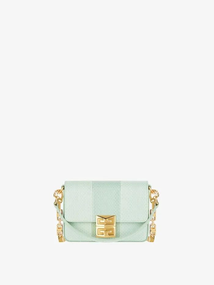 Small 4g Bag In Ayers With Chain Celadon Women Givenchy Crossbody Bags