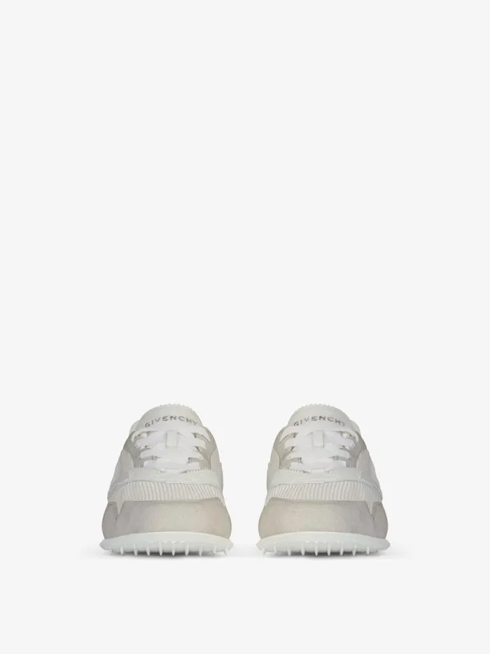 Sneakers In Mesh Suede And Leather White Men Givenchy Sneakers