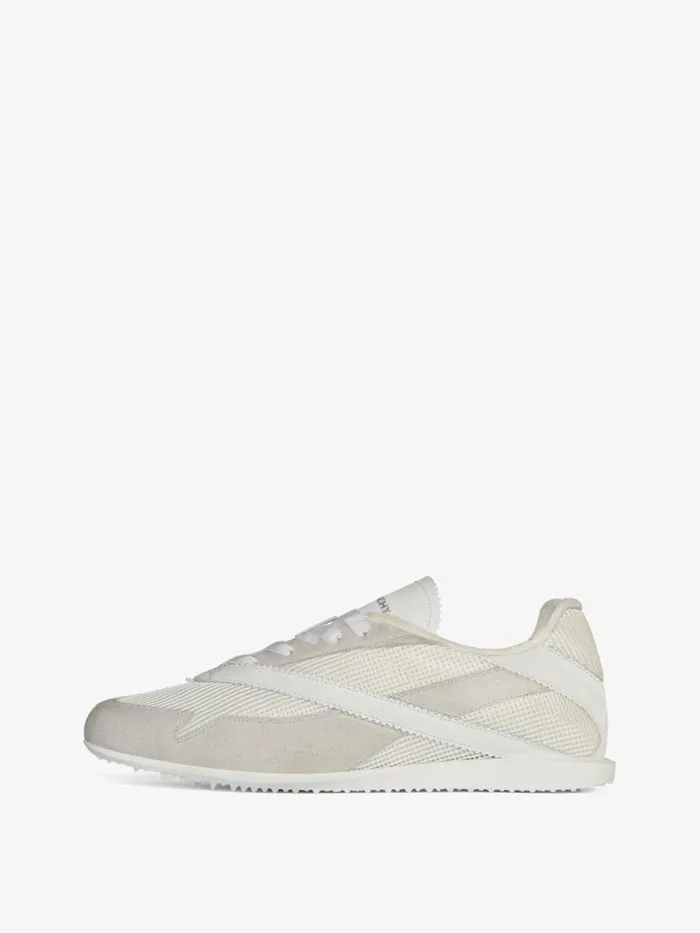 Sneakers In Mesh Suede And Leather White Men Givenchy Sneakers