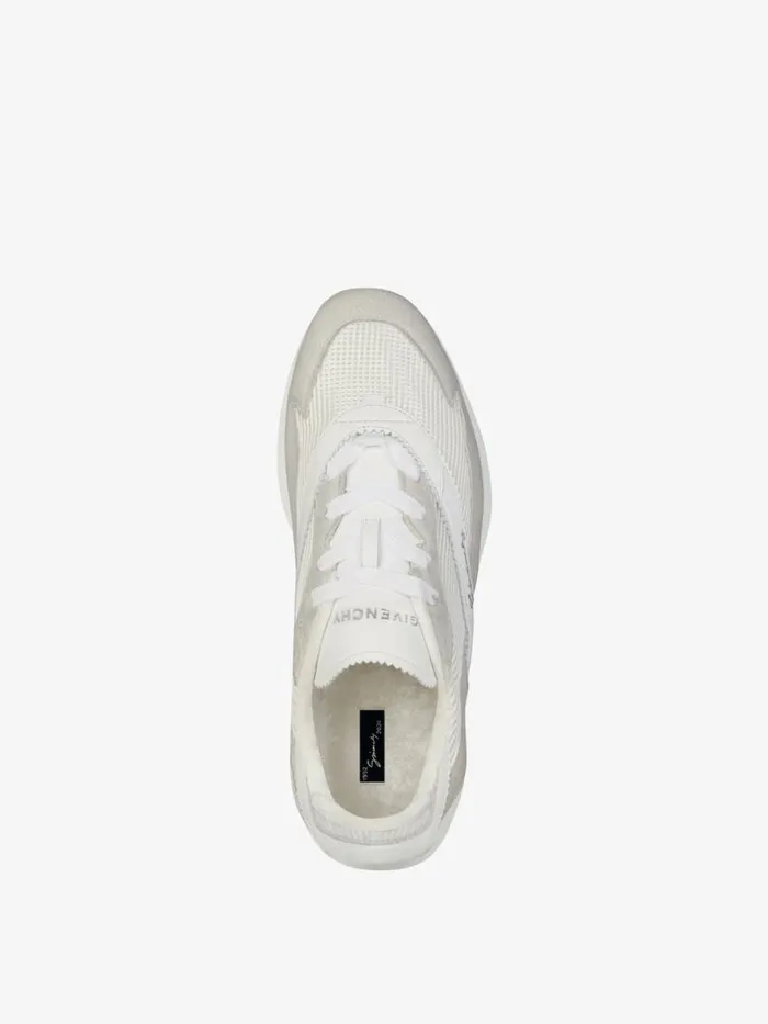 Sneakers In Mesh Suede And Leather White Men Givenchy Sneakers