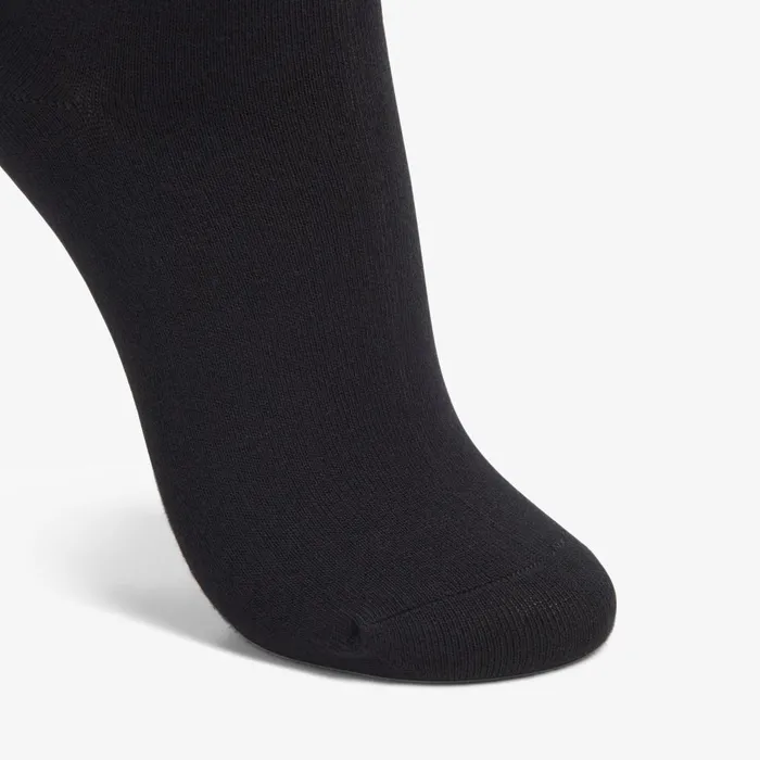 Solid Dress Crew Sock Black Women Clarks Accessories