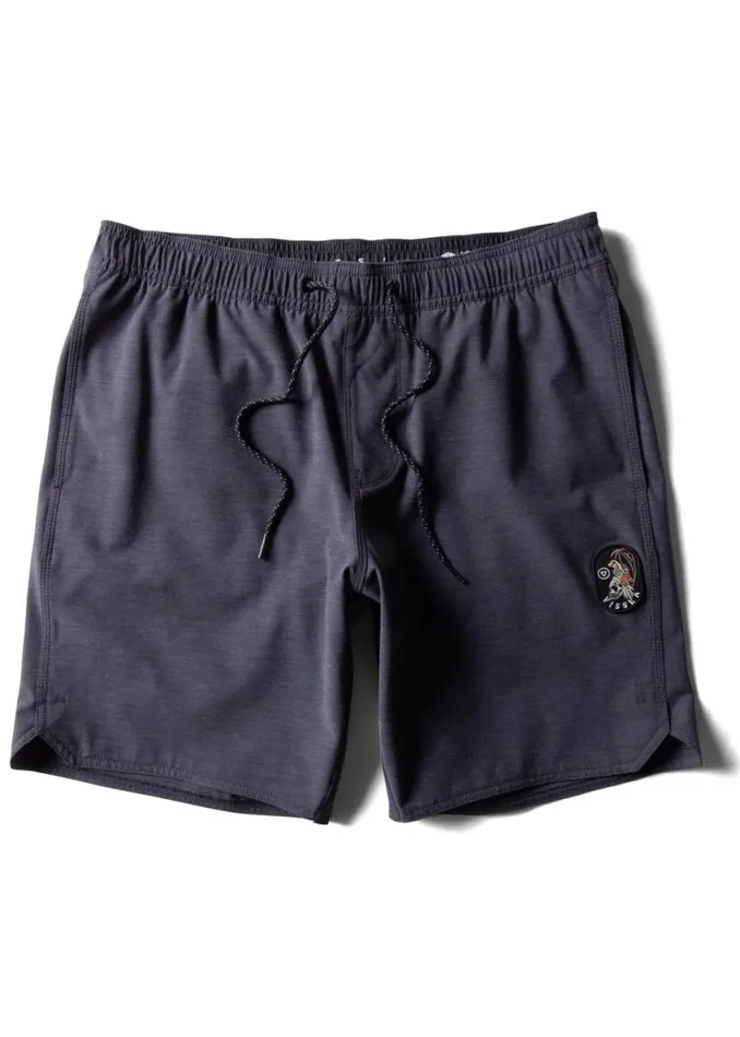 Solid Sets 175quot Ecolastic Phantom Men Vissla Boardshorts