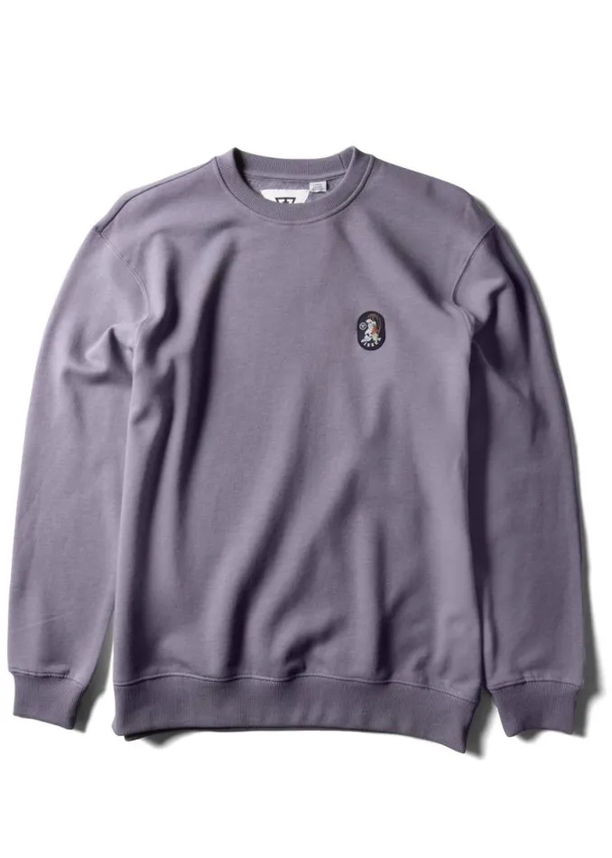 Solid Sets Eco Crew Shark Men Vissla Fleece and Hoodies