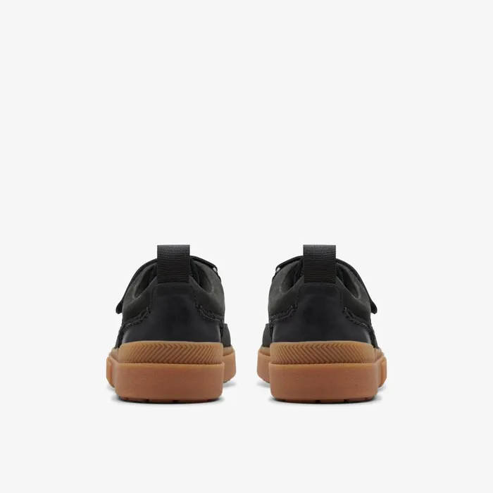 Somerset Tor Kid Black Kids Clarks Sneakers