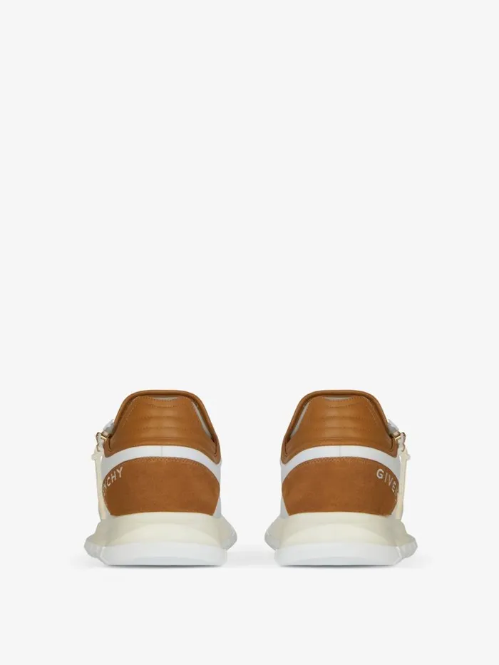 Spectre Sneakers In Synthetic Leather And Suede Whitebrown Men Givenchy Spectre